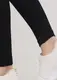 Леггинсы женские в рубчик с пуш-ап LEGGINGS RIB 18865 L-XL черные