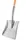 Лопата совковая MASTERTOOL с черенком и ручкой, 225х275х490 мм, 1200 мм (14-6269)