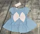 Платье на лето розовый бантик 1291, розмір 100