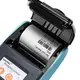 Мобильный термопринтер чеков для смартфона bluetooth Goojprt PT-210, pos принтер + чехол, голубой
