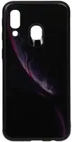 Чехол-накладка TOTO Print Glass Space Case Samsung Galaxy A40 Black