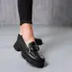 Броги женские Fashion Cann 3767 41 размер 26 см Черный