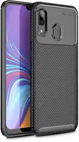 Чохол-накладка TOTO TPU Carbon Fiber 1,5mm Case Samsung Galaxy A30 Black
