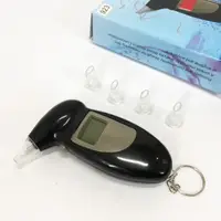 Алкотестер цифровой с мундштуками, Хороший алкотестер, Алкотестер алкоголя персональный, Цифровой драгер