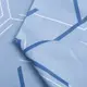 Ткань бязь ранфорс для постельного белья 2,4 м 3.28816/35 Графити голубой