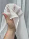 Тюль (4х2,7м.) лен “Дождик” однотонный. Цвет белый. Код 2070т 42-1281