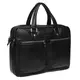 Мужская кожаная сумка Giorgio Ferretti 3703q11-black