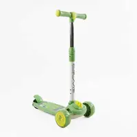 Самокат трехколесный Skyper LC-611 колеса PU со светом и музыкой. Green (176728)
