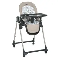 Стульчик для кормления El Camino Crystal ME-1037-B-Beige бежевый