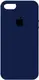 Чехол-накладка TOTO Silicone Case Apple iPhone 5/5s/SE Cobalt Blue