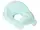 Накладка дитяча антиковзка на сидіння унітазу DUCK light green