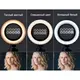 Селфи-лампа Led кольцо с держателем двух телефонов Phone Live Fill Light WN-20