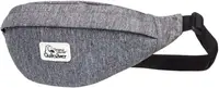 Сумка на пояс, бананка Quiksilver Pubjug серая