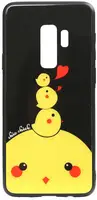 Чехол-накладка TOTO Cartoon Print Glass Case Samsung Galaxy S9+ Chicken Chick