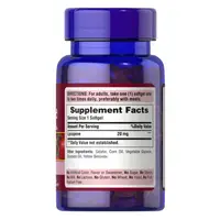 Натуральна добавка Puritan's Pride Lycopene 20 mg, 60 капсул