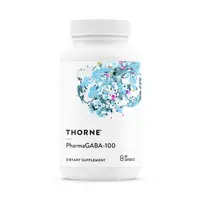 Аминокислота Thorne Pharma GABA-100, 60 капсул