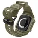 Чехол и ремешок Spigen для Apple Watch 10 (46mm) - Rugged Armor Pro 2 in 1, Vintage Khaki (ACS08608)