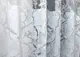 Короткий тюль (3х1,2м.) жаккард мрамор. Цвет белый. Код 2004т 42-1077