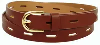 Ремень женский из экологической кожи C&A 2124964 коричневый