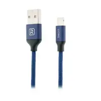 Lightning кабель Fabrics RCL-M100, 1m blue Recci CC300163