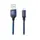 Lightning кабель Fabrics RCL-M100, 1m blue Recci CC300163