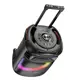 Акустика-караоке HOCO Winner wireless dual-mic outdoor BT speaker HA5 |BT5.0/USB/AUX/TF, 60W, TWS, 12h|