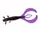 Flagman FL Craw 3,5" #0527 Violet/Lime Chartreuse