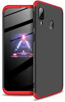 Чехол-накладка GKK 3 in 1 Hard PC Case Samsung Galaxy A40 Red/Black