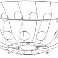 Фруктівниця Empire EM-1327 24х10 см срібляста