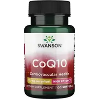 Натуральная добавка Swanson CoQ10 100 mg High Potency, 100 капсул