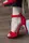 Женские босоножки Fashion Kabuki 2789 39 размер 25 см Красный