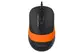 Мышь компьютерная проводная A4Tech Fstyler FM10 Black/Orange оранжевая