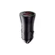 Адаптер автомобильный Baseus Golden Contactor Max Dual Fast Charger Car Charger |2USB, QC/PD, 60W/3A|