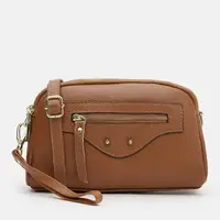 Жіноча шкіряна сумка Borsa Leather K11670gi-ginger