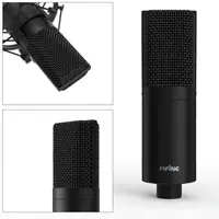 Студийный микрофон Fifine K780 со стойкой и поп-фильтром Black