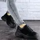 Женские кроссовки Fashion Auggie 1958 39 размер 24,5 см Черный
