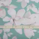 Ткань плательная атлас шелк магнолия бирюза