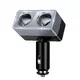 Адаптер автомобильный HOCO Smart dual cigarette lighter car charger Z65 |2DC, 240W|