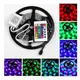 Светодиодная лента SMD 3528 RGB 5м с пультом и блоком питания гирлянда