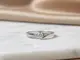 Женское серебристое кольцо с кристаллами код 2419