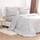 Постельное белье евро ТЕП Grace Jacquard Light Grey 2-04547_31833 200х220 см светло-серое