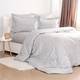 Постельное белье евро ТЕП Grace Jacquard Light Grey 2-04547_31833 200х220 см светло-серое
