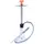 Кальян Yahya Spray высота 70 см на 1 персону Серебристый