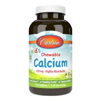 Витамины и минералы Carlson Labs Kid's Chewable Calcium, 120 таблеток