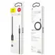 Кабель Baseus USB-C to Mini-jack 3.5 (AUX), 1.2M, Черный (CAM01-01)