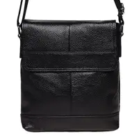 Чоловічі шкіряні сумки Borsa Leather K13822-black