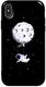 Чехол-накладка TOTO Pure TPU 2mm Print Case Apple iPhone XS Max #47 Space Moon Black