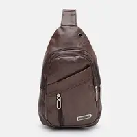 Мужской рюкзак через плечо Monsen C1920br-brown