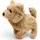 Интерактивная игрушка "Собачка", бежевая (15 см)