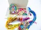 Органайзер-парковка с отверстиями для намотки ниток Ангелочки ТМ Embroidery Craft Органайзер под процесс 35х26х6 66 отверстий слоновая кость OG-073